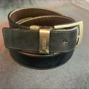 Mens Kenneth Cole reaction leather reversible belt